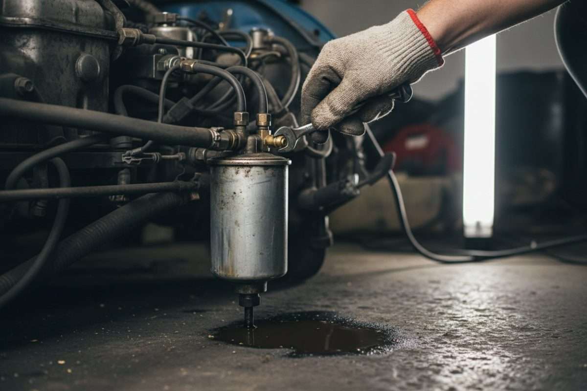 Vis de purge du filtre à gasoil : à quoi sert-elle ?